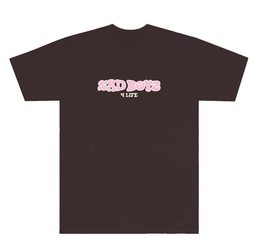 CAMISETA MENTE POSITIVA - MARRÓN
