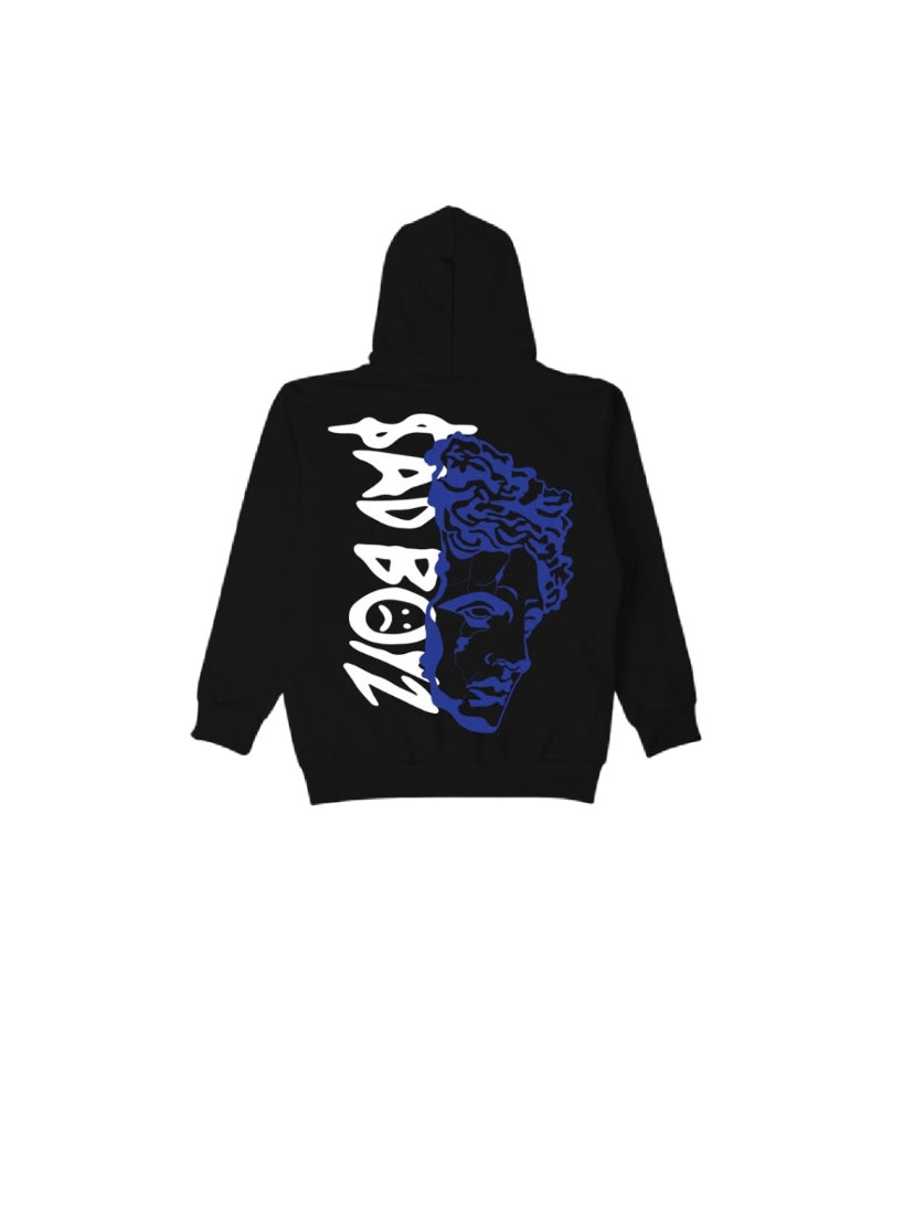 SUDADERA CON CAPUCHA BELICOS-MORIMOS - NEGRO