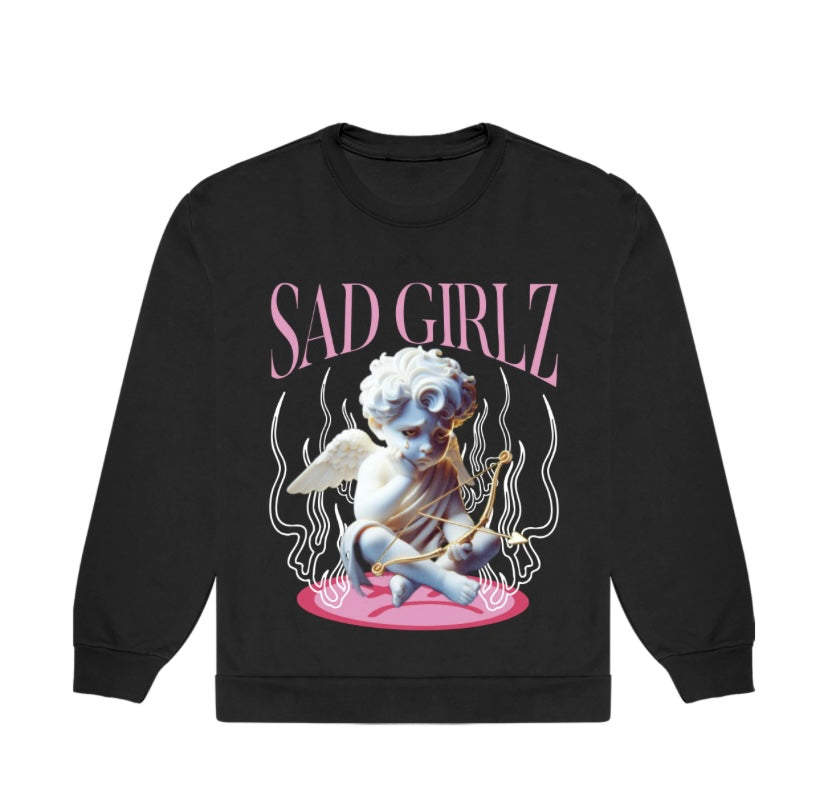 VELLÓN SADGIRLZ CHERUB CREW - NEGRO